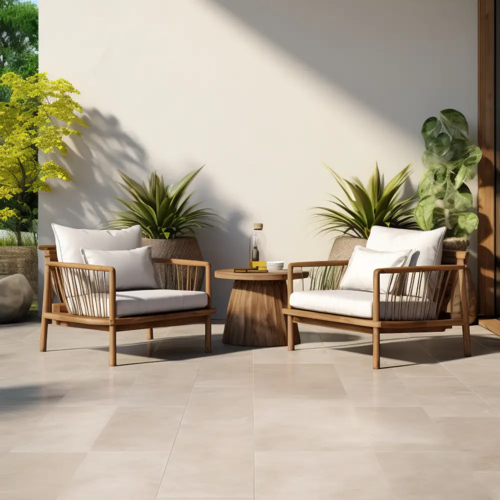Comfortable Seating in Willow Landscaping Ipswich garden