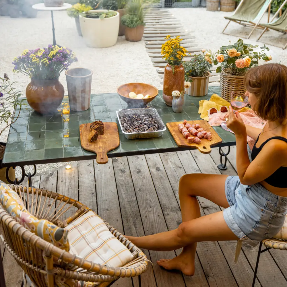 Summer Entertaining Space