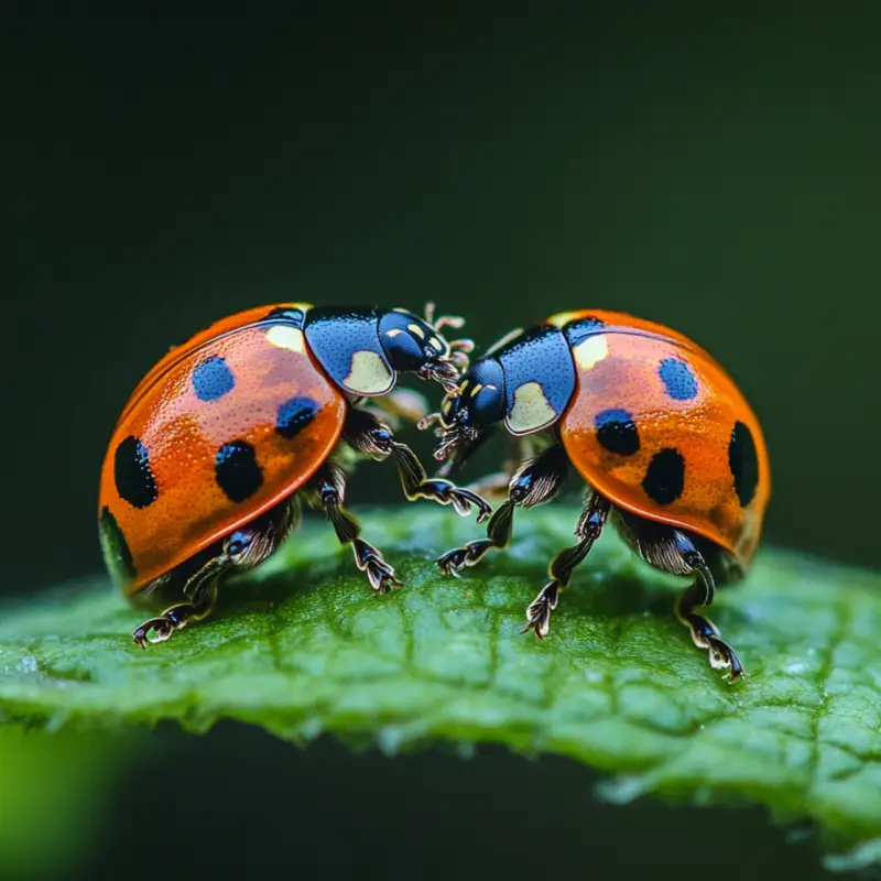 Ladybirds in Willow Landscaping Ipswich garden