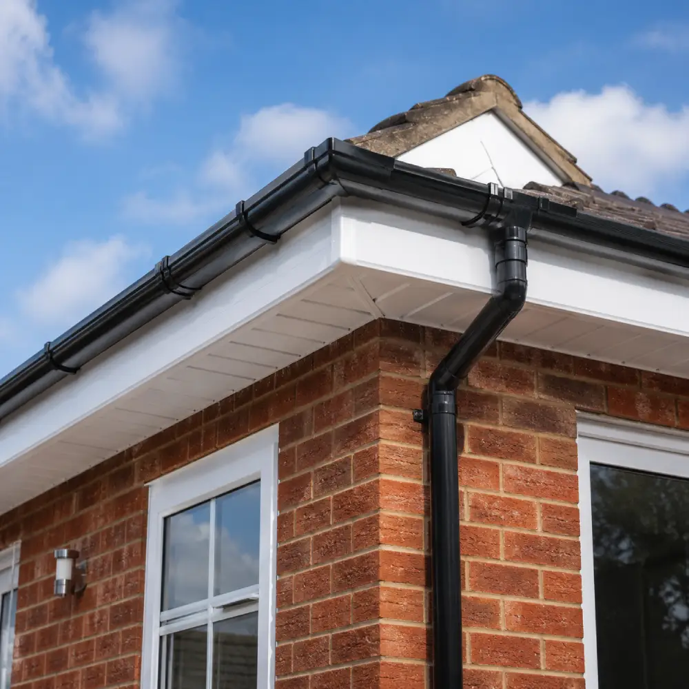 Complete uPVC fascia replacement from Ipswich Roofline and Guttering Services.