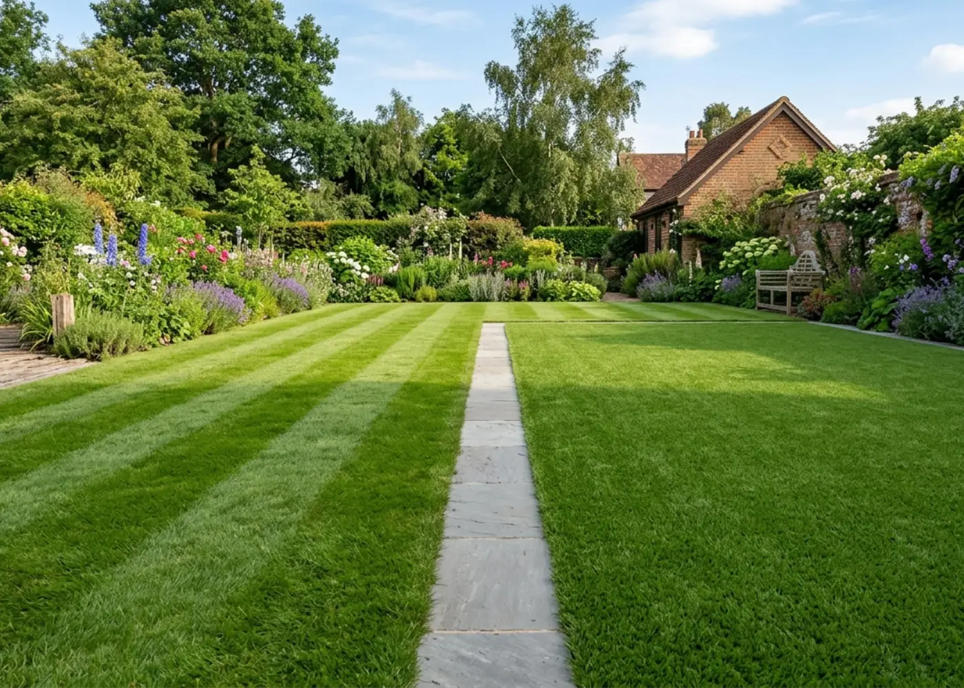At Willow Landscaping, we provide high quality lawn management, traditional turfing, and advanced synthetic lawn solutions to keep Ipswich gardens looking pristine all year round.