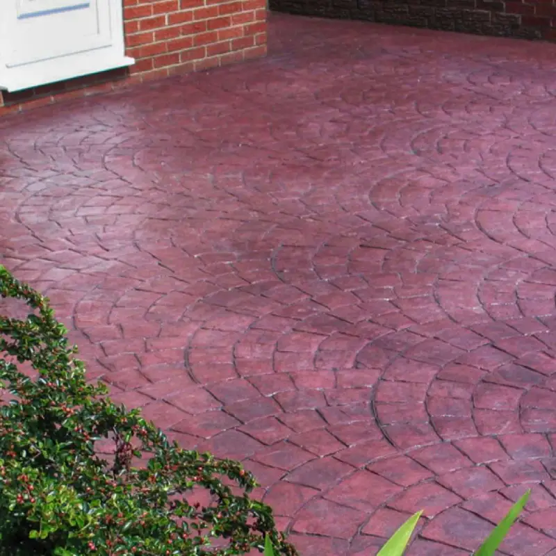 Pattern Imprinted Concrete Driveway in Ipswich: Stylish, Durable, and Low Maintenance