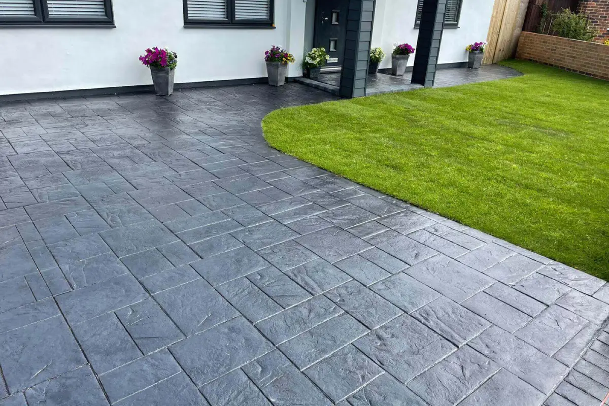 Pattern Imprinted Concrete Driveway in Ipswich: Stylish, Durable, and Low Maintenance